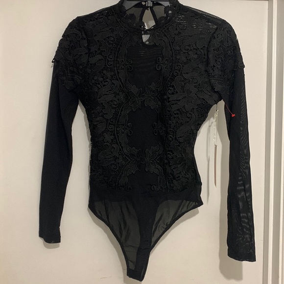 Blashe Embroidered Lace Bodysuit - Picture 10 of 15